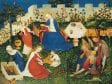 Master of the Little Garden of Paradise (also known as the Upper Rhenish Master);  The Little Garden of Paradise;  ca. 1410–20;  tempera on oak;  26.3 x 33.4 cm;  Frankfurt, Städel Museum;  on loan from the Historisches Museum Frankfurt, inv. HM 54