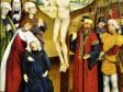 Master of the Wiener Schottenaltar,  Crucifixion,  ca. 1469,  Museum im Schottenstift