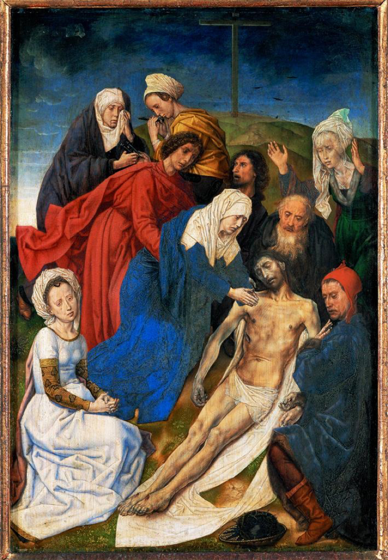 Austrian School, 17th Century  The Lamentation of Christi by the