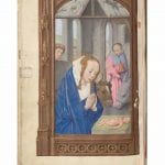 Maximilian Master,  The Nativity, Book of Hours,  ca. 1495–1500,  Munich, Bayerische Staatsbibliothek