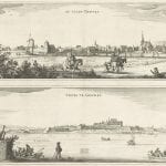 Claes Jansz Visscher (Amsterdam 1587–1652 Amsterdam),  View of the City and the Castle Gennep, 1641,