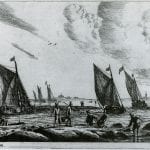 Reinier Nooms, called Zeeman (Amsterdam ca. 1623–1667 Amsterdam),  Flooded land in Zeeland,  ca. 1656,