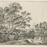 Jan Hackaert (Amsterdam 1629–after 1685 Amsterdam?),  Forest Landscape with Travelers,  ca. 1650–60,