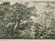 Jacob van Ruisdael (Haarlem 1628/29 –1682 Amsterdam),  Travelers in a Forest Marsh,  1650–55,
