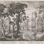 Hessel Gerrits (Alkmaar 1581–1632 Amsterdam), After David Vinckboons (Mechelen 1576–1633 Amsterdam);  Two Landscapes with Castles, Loenersloot (“Aestas”)