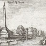 Claes Jansz Visscher (Amsterdam 1587–1652 Amsterdam),  The Mile Marker at Sloten,  ca. 1610,