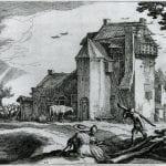 Boëtius Adams Bolswert (Bolsward 1580–1633 Antwerp), After Abraham Bloemaert (Gorinchem 1564–1651 Utrecht),  Two Views of the Environment in the Vicinity of U,  1613–14,
