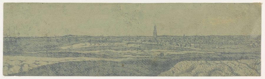 Hercules Segers (Haarlem 1589/90–1638 The Hague?), View of Amersfoort, ca. 1630,