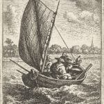 Jan van Almeloveen (Mijdrecht ca. 1652–after 1683 Utrecht?),  Six Places along the Lek and the Lopiker Wetering,  ca. 1680,