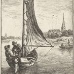 Jan van Almeloveen (Mijdrecht ca. 1652–after 1683 Utrecht?),  Six Places along the Lek and the Lopiker Wetering,  ca. 1680,