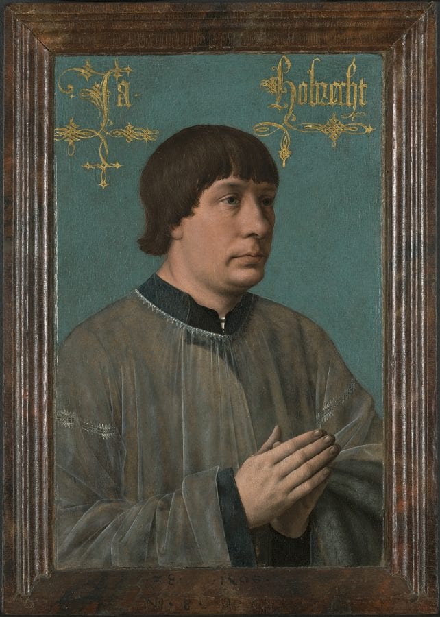 Quinten Metsys (1466_1530), Jacob Obrecht, 1496, Fort Worth, Kimbell Art Museum