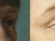 Left: detail of Jacob Obrecht (fig. 1); right: detail of The Virgin Mary (fig. 19)