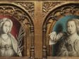 Juan de Flandes,  Saints Apolonia and Mary Magdalen from the altarp, 1507,  University of Salamanca