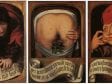 Anonymous, Southern Netherlands, Satirical Diptych, ca. 1520, Lie_ge, Collections Artistiques de lÍUniversite_ de Lie_ge (exh.)