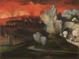 Joachim Patinir,  Landscape with the Destruction of Sodom and Gomor,  ca. 1520, Rotterdam, Museum Boijmans Van Beuningen