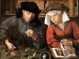 Quinten Massys,  The Moneylender and His Wife, 1514, signed and dated (with a hammer),  Paris, Muse_e du Louvre