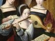 Master of the Female Half-Figures,  Three Women Making Music,  ca. 1530,  Rohrau, Graf HarrachÍsche Familiensammlung, Schloss Rohrau (exh.)
