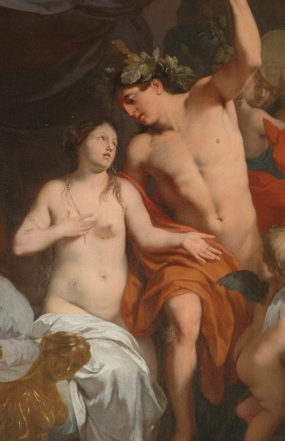 Gerard de Lairesse,  Bacchus and Ariadne (detail),