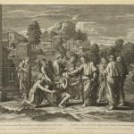 Guillaume Chasteau, after Nicolas Poussin,  The Blind of Jericho,  ca. 1672–74,  London, Wellcome Library