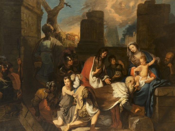 Gerard de Lairesse,  Adoration of the Kings,  ca. 1665–67,  Fanson, Belgium, Fondation Albert Vandervelden