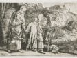Rembrandt,  The Holy Family Returning from the Temple, 1654,  Amsterdam, Rijksmuseum, Rijksprentenkabinet