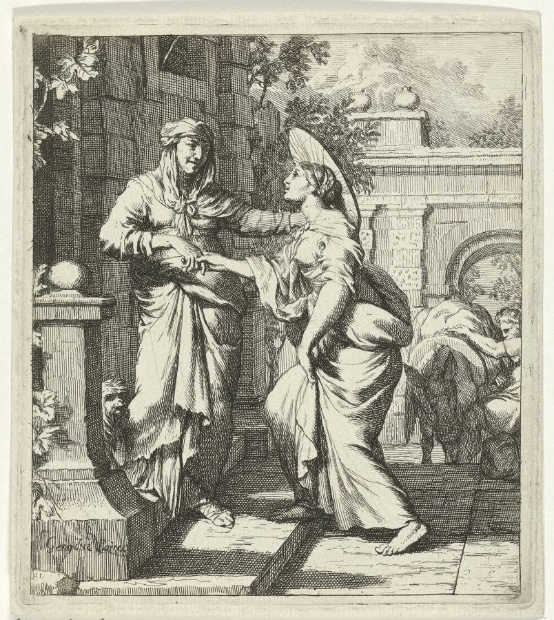 Gerard de Lairesse, Visitation, ca. 1668, Amsterdam, Rijksmuseum, Rijksprentenkabinet