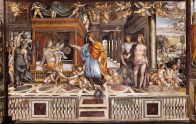 Sodoma, The Marriage of Alexander and Roxane, ca. 1517, Rome, Palazzo Farnesina