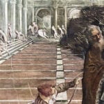 Jacopo Tintoretto, The Transportation of the Body of Saint Mark, detail of figures, ca. 1562–1566, Galleria dell’Accademia, Venice
