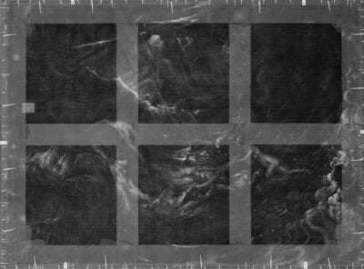X-radiograph, Peter Paul Rubens, Hero and Leander