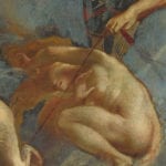 Peter Paul Rubens, The Fall of Phaeton, detail of crouching hora, National Gallery of Art, Washington