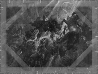 X-radiograph, Peter Paul Rubens, The Fall of Phaeton