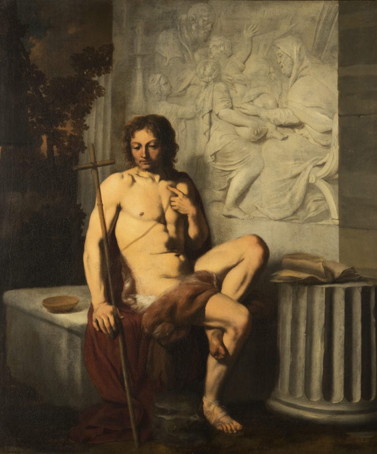 Gerard de Lairesse, John the Baptist, ca. 1660-1663, Fanson, Belgium Fondation Albert Vandervelden