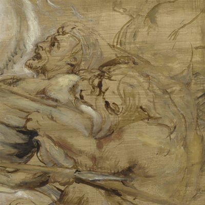 Peter Paul Rubens, A Lion Hunt, detail, ca. 1614-1615, The National Gallery, London