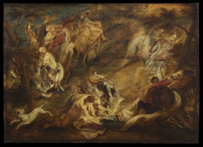 Peter Paul Rubens, The Conversion of Saint Paul (oil sketch), ca. 1610-1612, The Courtauld Gallery, London