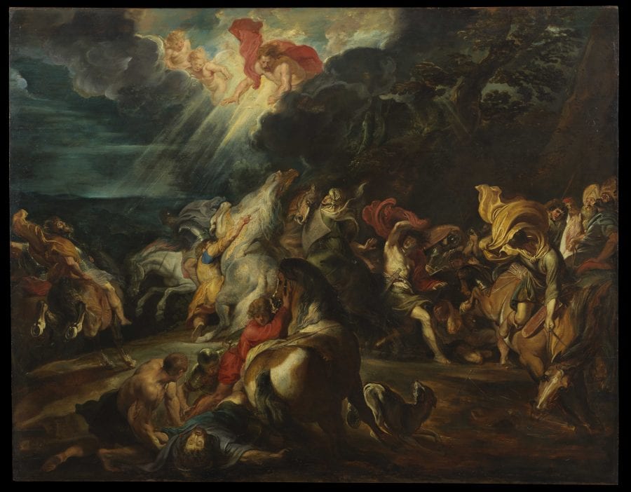 ANNOTATED Peter Paul Rubens, The Conversion of Saint Paul (painting), ca. 1610-1612, The Courtauld Gallery, London