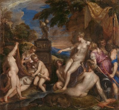 Titian, Diana and Callisto, 1556-59, National Gallery, London