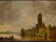 Jan van Goyen, Castle by a River, 1647, Metropolitan Museum of Art, New York