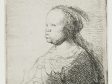 Rembrandt, Bust of an African Woman, ca. 1630, etching, Rijksmuseum, Amsterdam