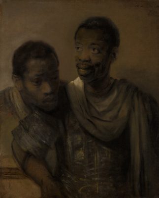 Rembrandt, Two African Men, 1661, oil on canvas, Mauritshuis, The Hague