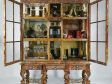 Unknown artist, Dollhouse by Petronella Oortman, ca. 1686–ca. 1710, oak cabinet, glued with tortoiseshell and pewter, Rijksmuseum, Amsterdam