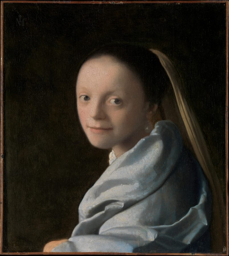 Johannes Vermeer, Study of a Young Woman, ca. 1665−67, oil on canvas, The Metropolitan Museum of Art, New York