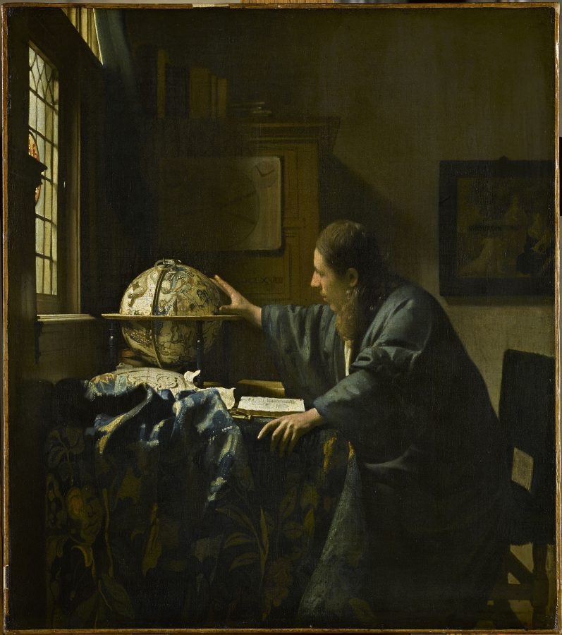 Johannes Vermeer, The Astronomer, 1668, oil on canvas, Musée du Louvre, Paris