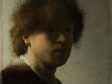 Rembrandt van Rijn, Self-Portrait, ca. 1628, oil on panel, Rijksmuseum, Amsterdam