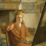 Attributed to Aert Schouman, Portrait of a Painter (perhaps the Artist Himself), 1730, oil on panel, Rijksmuseum, Amsterdam