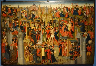 Unknown Artist, Scenes from the Passion of Christ, ca. 1470–1490, oil on oak panel, Museum M Leuven