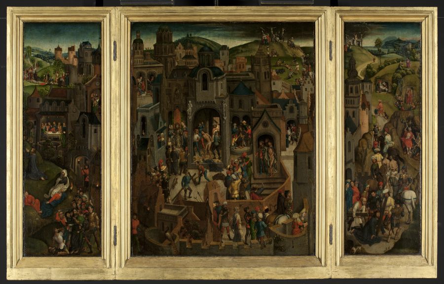 After Hans Memling, The Passion of Christ, after 1470, oil on pinewood panel, Williams College Museum of Art, Williamstown