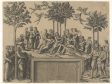 Marcantonio Raimondi after Raphael, Apollo Seated on Parnassus Surrounded by the Muses and Famous Poets, 1517–1520, engraving, The Metropolitan Museum of Art, New York
