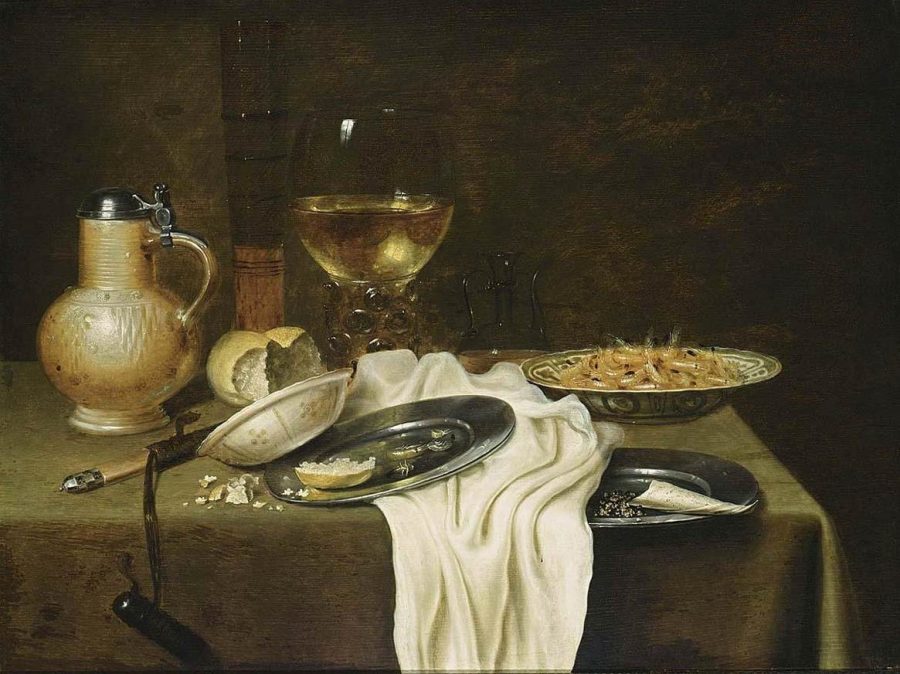 Maerten Boelema de Stomme, Still Life, ca. 1644, oil on panel, Private collection