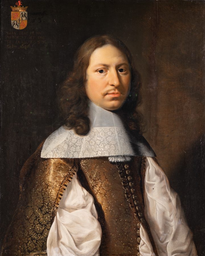 Jan Jansz. de Stomme, Portrait of Joan Lewe, 1653, oil on panel, Groninger Museum, Groningen