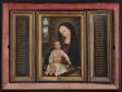 Unknown (Flemish), Triptych of the Virgin and Child, ca. 1490–1500, oil on panel, Musée des Beaux-Arts, Tournai